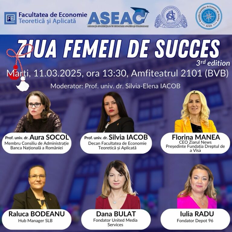 ZIUA FEMEII DE SUCCES–Ediția a III-a