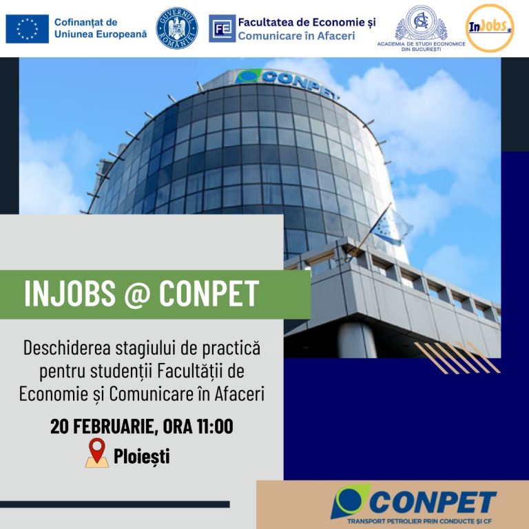 Workshop INJOBS: Vizită CONPET