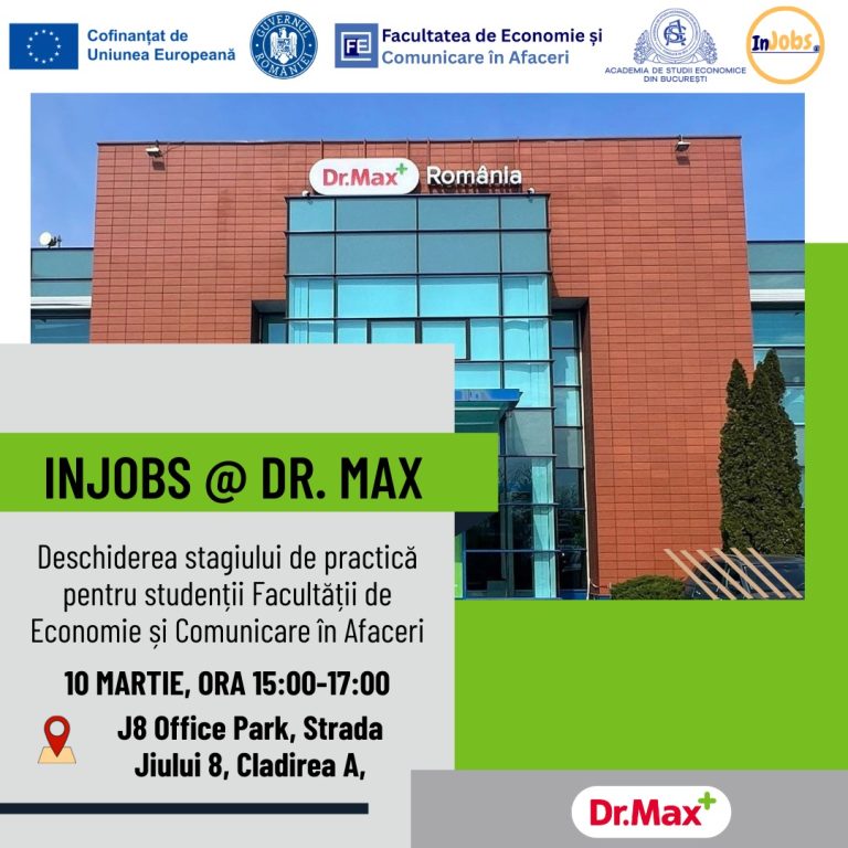 Workshop INJOBS: Vizită DR. MAX