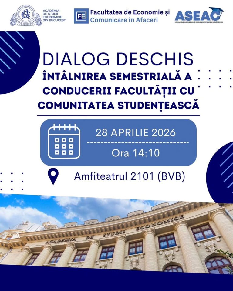 Dialog deschis: Întâlnirea semestrială